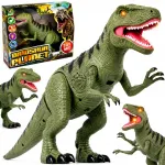 Kaugjuhtimispuldiga interaktiivne T-Rex dinosaurus LED-tulede ja helidega