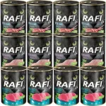 Dolina Noteci Rafi Cat Sterile kassikonservid, 3 maitset, 12 x 400 g