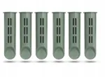 DAFI SOLID SOFT veefiltri elemendid, 6 tk, salvei/roheline