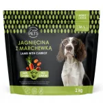 Kuivtoit koertele lambalihaga ja porganditega M/L, 56% lambaliha, 2 kg