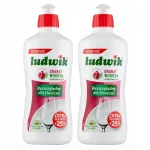 N&otilde;udepesuvahend LUDWIK granaat&otilde;una ja sidrunheina l&otilde;hnaga, 2 x 450 ml komplekt