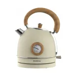 Veekeetja 1,8 l Klausberg KB-7906 RETRO termomeetriga, liivakarva, 2200 W