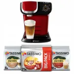 Bosch Tassimo My Way kapslimasin, punane, 3 Tassimo kapsliga