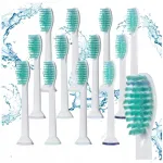 PHILIPS SONICARE hambaharjapea otsikud, 12 tk, vahetatavad
