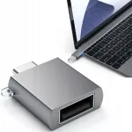 Adapter SATECHI USB-C-st USB-A 3.0 hubiks