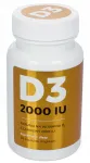 Toidulisand VITAMIN D3 2000 ju NATURAL VISANTO, 60 kapslit