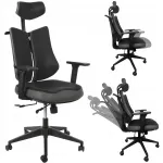 Ergonoomiline reguleeritav m&auml;ngu- ja kontoritool, p&ouml;&ouml;ratav