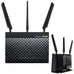 Juhtmevaba ruuter ASUS 4G-AC55U, LTE, WiFi AC1200, 4G modemiga