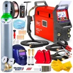 IDEAL EXPERT MIG 220 PFC PULSE PRO5 keevitusmasin MMA/TIG, 200A, 4R, alumiiniumile