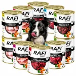 Konservtoit koertele DOLINA NOTECI RAFI Classic Mix, 5 maitset, 10 x 800 g