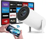 LED kaasaskantav multimeedia projektor Android TV Wi-Fi Bluetoothiga