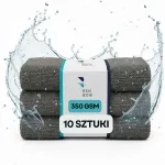 10 tk universaalsed mikrofiibrist lapid, 40x40 cm, 350 g/m&sup2;, laserl&otilde;igatud