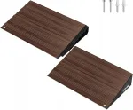 Alumiiniumist ramp, pruun, 80x25,6x5 cm, kuni 1000 kg, ratastoolidele