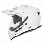 Moto-kiiver Nox N312, valge, suurus XL
