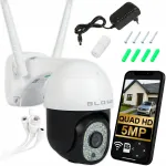 V&auml;lise IP kaamera 5MP, p&ouml;&ouml;ratav, optiline suum, WiFi, IP66, liikumistuvastusega, HD, alarmiga