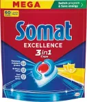 N&otilde;udepesutabletid Somat Tabs Excellence 3in1, 60 tk, sidrunil&otilde;hnaga