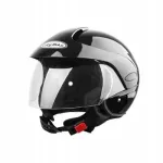 Motorratturi kiiver WL-703, must l&auml;ikiv, XS