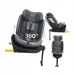 Auto turvatool Kinderkraft I-360 i-Size 40&ndash;150 cm, ISOFIX, tugijalaga
