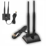 WiFi antenn 6dBi, RP-SMA, 2,4 GHz / 5 GHz, USB
