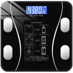 Vannitoa kaalud LCD-ekraaniga, maksimaalne kaal 180 kg, 8 parameetrit