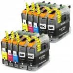 BROTHER LC223 tindikassetid, 10 tk, sobivad DCP-J4120DW, DCP-J562DW, MFC-J4420DW printeritele