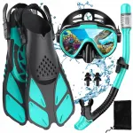Snorkeldusmask, toru ja ML/XL suurusega uimed