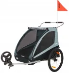 Jalgratta haagis THULE COASTER XT Blue 2026, 2-kohaline