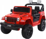 Laste elektriauto JEEP OFF ROAD 4x4, nahast iste, pehmed EVA rehvid