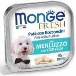 Koerapasteet tursa t&uuml;kkidega Monge 100g