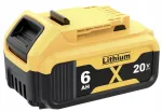 DeWalt 20V 6.0Ah aku DCB184/DCB182/DCB200/DCB201