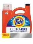 Pesugeel Tide Ultra Oxi White&Bright, 3,8 l, 100 pesukorda