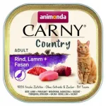 ANIMONDA Carny Country m&auml;rg kassitoit veise-, lamba- ja faasanilihaga, 100 g