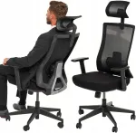Kontoritool VALKENSTOL M3, ergonoomiline, p&ouml;&ouml;ratav, kuni 150 kg