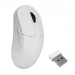 Traadita hiir Keychron M3M-A24, PixArt 3950, 8K, valge