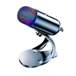 USB kondensaatormikrofon m&uuml;rasummutusega ja RGB valgustusega