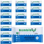 Bambiboo niisked salvr&auml;tid 16x60 tk rukkilille ekstraktiga, 99% vesi