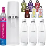 Vees&uuml;sindaja SodaStream Terra valge, 3 pudelit, balloon, 6 jooki