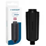 Wessper AquaShower KDF du&scaron;ifilter k&otilde;vale veele, must, 7500 l