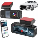 Auto 4K FHD salvesti GPS, WiFi ja tagakaameraga