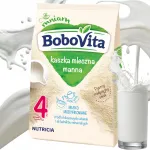 Piimane manna puder BOBOVITA ilma suhkruta, alates 4. kuust, 230 g