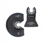 Multitool tarvikute komplekt: karbiidist l&otilde;ikelabad 88 mm, kaabits 52x26 mm