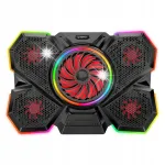 Rampage S47 CoolFlow RGB s&uuml;learvuti jahutusalus, 12&ndash;17", reguleeritav