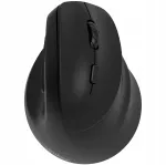 Juhtmevaba vertikaalne hiir Yenkee YMS5060R, 2400 DPI, 2.4GHz, Bluetooth, must