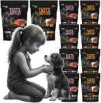 Tasty Dogs Life niiske toit noortele koertele, erinevad maitsed želatiiniga, 10 x 150 g