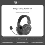 Juhtmevabad m&auml;nguk&otilde;rvaklapid SADES-812, 2.4G ja Bluetooth, hallid
