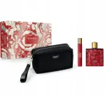 Versace Eros Flame komplekt, EDP 100 ml + EDP 10 ml + kosmeetikakott