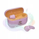 Pusheen juhtmevabad TWS k&otilde;rvaklapid koos karbiga, lilla