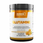 Human Protect glutamiin aminohape 500g apelsinimaitseline