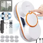 Peeglite ja akende puhastusrobot 10 lapiga