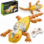 Juhtmevaba gekko GECKO LED-valgustusega, seintele roniv